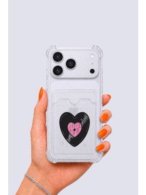 Northcity iPhone 17 Pro Max Kartlıklı Vinly Desenli Kılıf