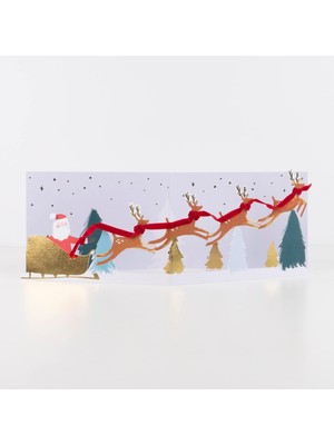 Store Santa's Card - Noel Baba Tebrik Kartı - 3D