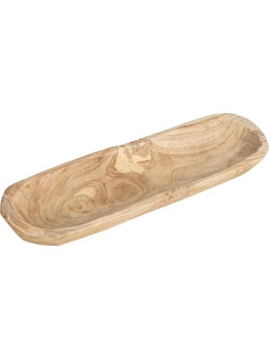 Store Creative Beeinflußt DA5397 Pure Deko Paulownia Holz Rechteck Schüssel