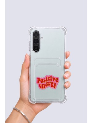 Northcity Samsung Galaxy A56 Kartlıklı Pozitif Enerji Desenli Kılıf