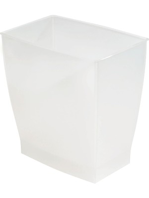 Store Idesign 64720EU Spa Rechteckiger Mülleimer, 11 Liter, Mattiert