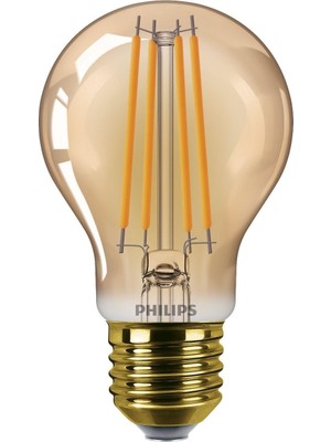 Store Ledclassic E27 Lamba, Altın, 40 W Yerine Geçer, Sıcak Beyaz (1800 Kelvin), Dekoratif Lamba