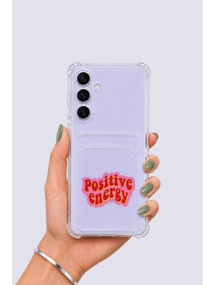 Northcity Samsung Galaxy S25 Fe Kartlıklı Pozitif Enerji Desenli Kılıf