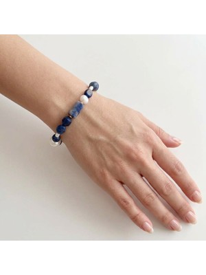 Vesce Atelier Lapis Lazuli Inci Zarafeti Doğaltaş Bileklik