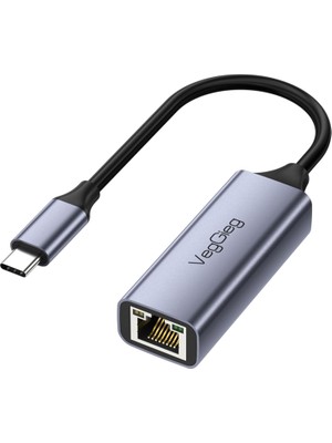 Store USB Type-C 100MBPS RJ45 Lan Ethernet Internet Çevirici Dönüştürücü