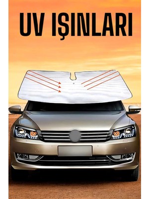 Store Oto Güneşlik Tüm Araç Tiplerine Uygun Isı Önleyici