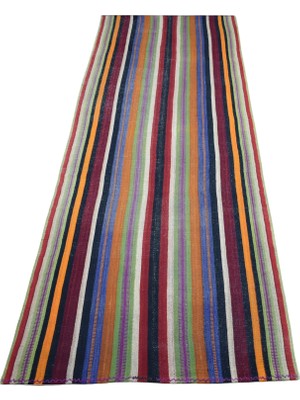 Zehra Abla Halı Yeni El Dokuma Nadide Otantik Kağızman Yün Yolluk Kilim 7480