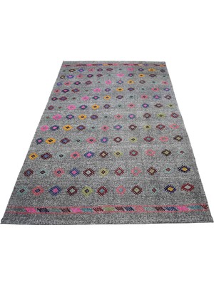 Zehra Abla Halı El Dokuma Ender Pamuklu Yün Kilim 7492