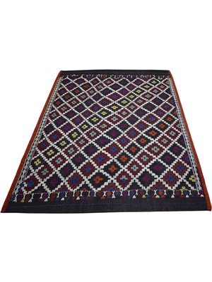 Zehra Abla Halı Yeni El Dokuma Karakeçili Balıkesir Yörük Cecim Yün Kilim 7491