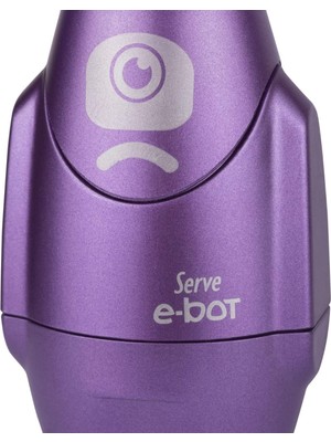 Khi-Zai E-Bot Sılgılı Kalemtıras Metalık Mor 4lu Set