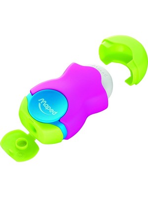 Store Ofis ve Kırtasiye 049121 Kalemtraş, Loopy Tek Delikli Silgili, Renkli
