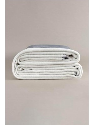 Mabelme Store Prime Battaniye Soft Pamuklu Tek Kişilik Battaniye Krem 150 x 200 5014A Tek Kişilik Krem