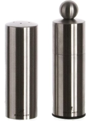 Mabelme Store Prime Inox Reims Karabiber ve Tuz Değirmen Seti 10 cm
