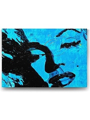 Mabelme Store Prime Marilyn Monroe Pop Art Tablo - 90X60CM