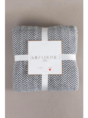 Mabelme Store Prime Battaniye Soft Pamuklu Tek Kişilik Battaniye Krem 150 x 200 5018A Tek Kişilik Krem