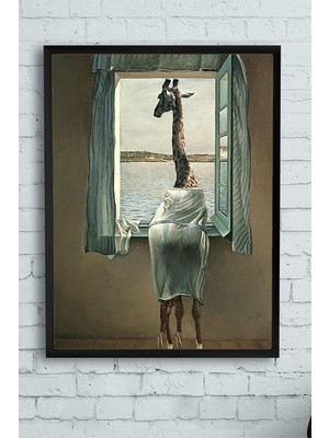 Mabelme Store Prime (PSTER13906) Yalnız Sanatsal Çerçeveli Tablo (30 x 40CM)