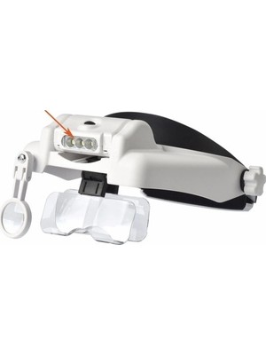 TeknoKapsül Nikula-3 LED Lambalı Şapka Tıp Büyüteç 3lensli- MG81000S