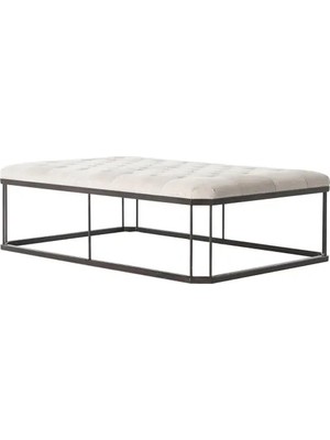 Vivense Cope Siyah Metal Bench