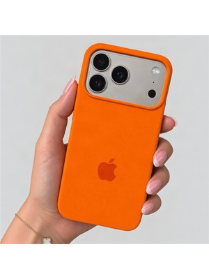 Pronorth IPhone 17-18 PRO MAX Uyumlu Kılıf Logolu Lansman Soft Yumuşak Içi Kadife Silikon Kapak