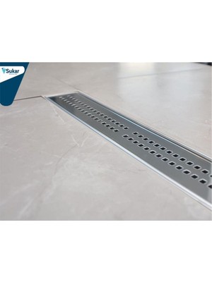 Koldoor Sukar Line 4p Duş Kanalı Plastik Kasa Paslanmaz Izgara Süzgeç Ø50 Çıkış 60 cm 1154-100650-02