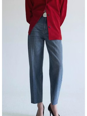 Mango Crop Balon Kesim Jean Pantolon