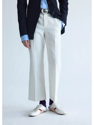 Mango Düşük Belli Crop Pantolon