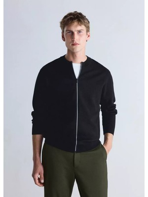 Mango Comfort Stretch Triko Hırka