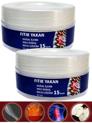 Bezos Fıtık Yakan Masaj Bakım Kremi 50 ml x 2 Adet