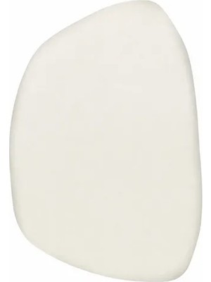 Vivense Morfe 03 White Özel Kesim Asimetrik Yumuşak Halı, 80X120