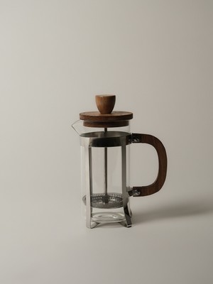 Minihol Breeze Ahşap French Press (18CM)