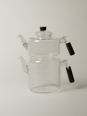 Minihol Mireva Akasya Cam Çaydanlık (1.800 + 950ML)