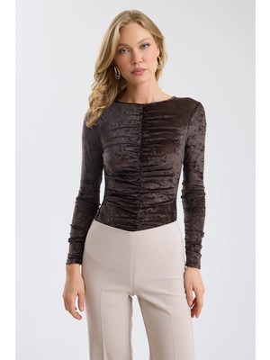 Home Store Büzgülü Kadife Body