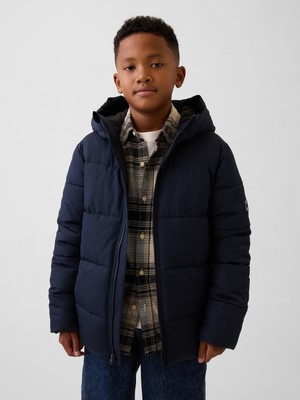 Gap Erkek Çocuk Lacivert Puffer Şişme Mont