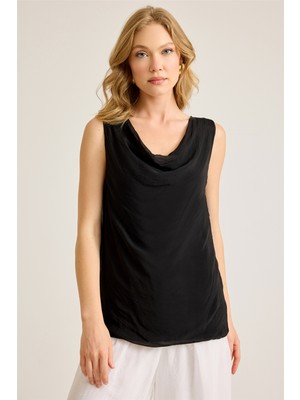 Home Store Ipek Degaje Yaka Top