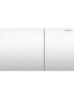 Geberit Kumanda Kapağı SIGMA70 - Çift Basmalı - Paslanmaz Çelik