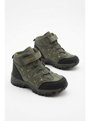 Vicco Denali Haki Anatomik Rahat Erkek Çocuk Bot 869.P26K.264