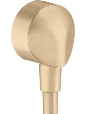 Hansgrohe Fixfit Gönye Çıkış Çek Valfsiz E Mat Bronz