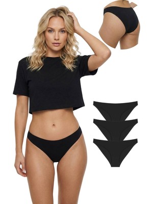 New Lilla 10010 Slip 3'lü Bikini Külot Paketi