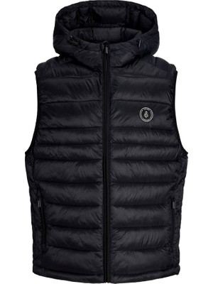 Jack & Jones Jack Jones Erkek Kapüşonlu Şişme Yelek 12298871