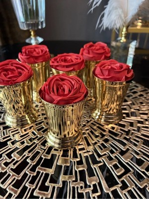 Silky Real Gold 6 Adet Gül Kovası