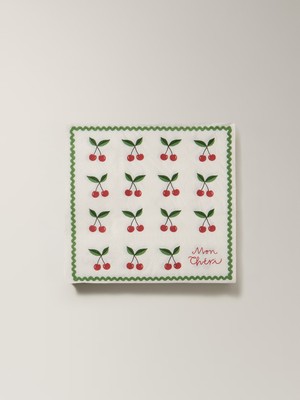 Minihol Cherry Delight 20'li Baskılı Kağıt Peçete (15 x 15 Cm)