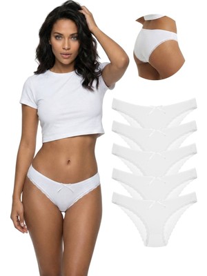 New Lilla 1101 Bikini Kadın T. Dantelli Külot Paketi
