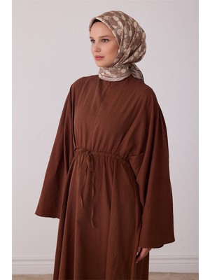 Belli Bej Etnik Desen %100 Twill Ipek Eşarp 4422-55