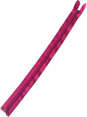 Angel Çanta Aksesuar Koyu Fuşya Renk 40 cm Plastik Diş Fermuar FD12