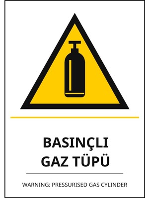 Ti Play Hastane Basınçlı Gaz Tüpü Pvc Isg Levha 35X50CM