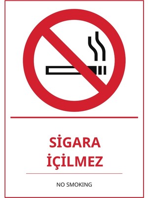 Ti Play Hastane Sigara Içilmez Pvc Isg Levha 50X70CM