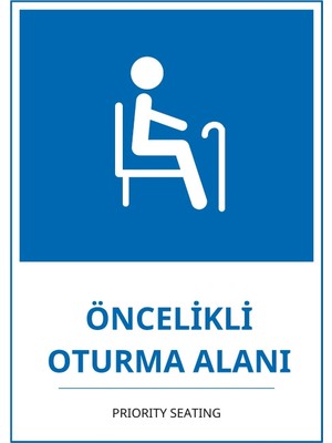 Ti Play Hastane Öncelikli Oturma Alanı Pvc Isg Levha 50X70CM