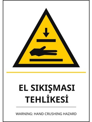 Ti Play Hastane El Sıkışması Tehlikesi Pvc Isg Levha 35X50CM