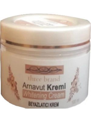 Bezos Süper Three Brand Whitens Cream Arnavut Kremi 100ML Cilt Tonu