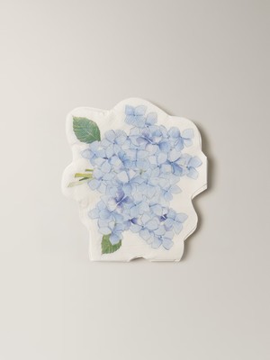 Minihol Hydrangea Bloom 20'li Baskılı Kağıt Peçete (13 x 15 Cm)